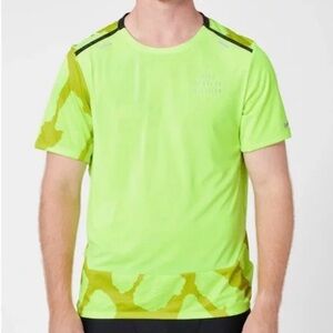 Nike Lime and Yellow Dr Fit Tee